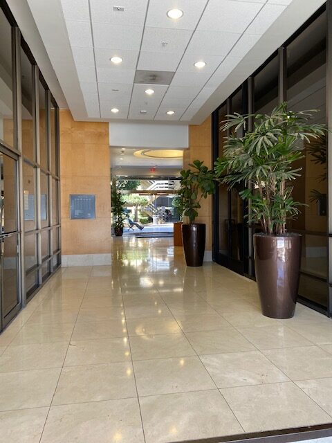 Office building interior